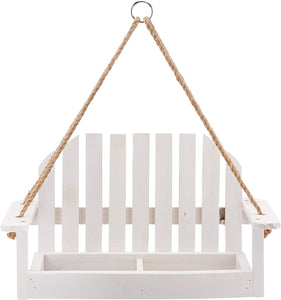 Rustic Farmhouse Platform Swing Feeder