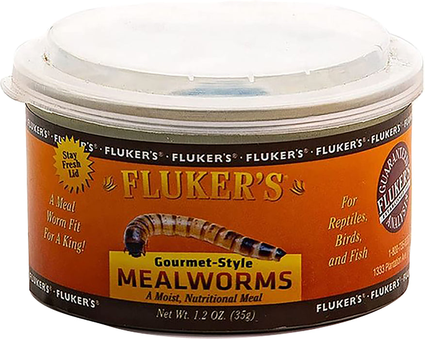 Flukers Gourmet Canned Mealworms
