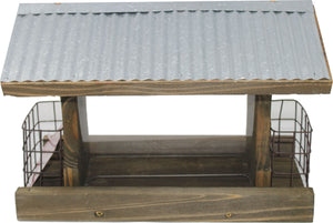 Rustic Farmhouse Ranch Feeder W/Suet Cages
