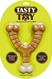 Tasty Toy Wishbone Dog Chew Toy