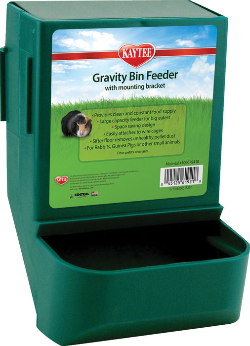 Kaytee Gravity Bin Feeder W/Hanging Bracket