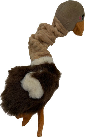 ZippyPaws Bungee Buddiez-Ostrich Squeaky Plush Dog Toy