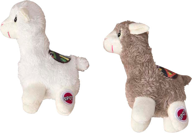 Spot Ethical Products Lil Spots Yo Lama Plush Dog Toy, 5.5 in, 2-Pack