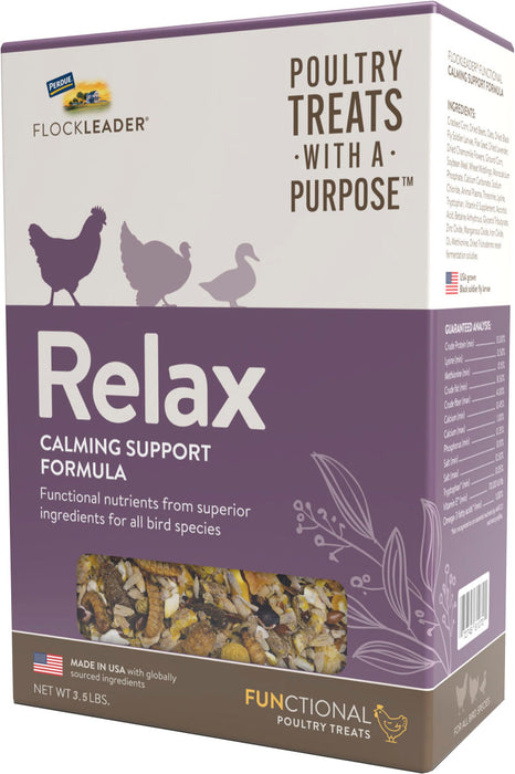 Perdue Flockleader Relax Functional Poultry Treat