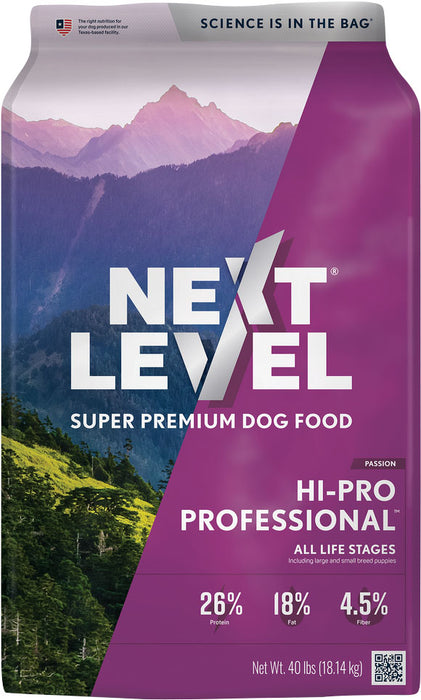 Next Level Hi-Pro Professional Dog Food