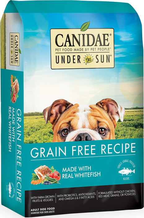 Canidae Under the Sun Grain-Free Adult Whitefish Recipe Dry Dog Food, 23.5 lb