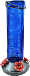 Kristina Glass Hummingbird Feeder