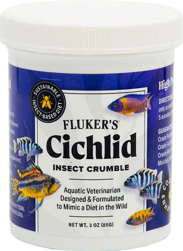 Flukers Cichlid Insect Crumble