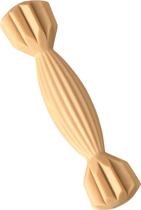 Spot Ethical Products Love the Earth Natural Rubber Groovy Bone Dog Toy, 7 in