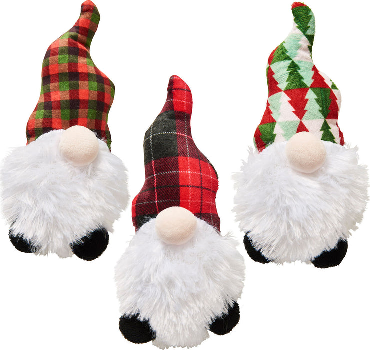 Ethical Pet Spot Holiday Gnome Catnip Toys Assortment, Assorted, 6 inches