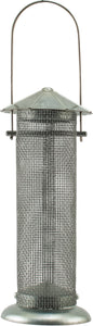 Rustic Farmhouse Galvanized Silo Thistle Feeder