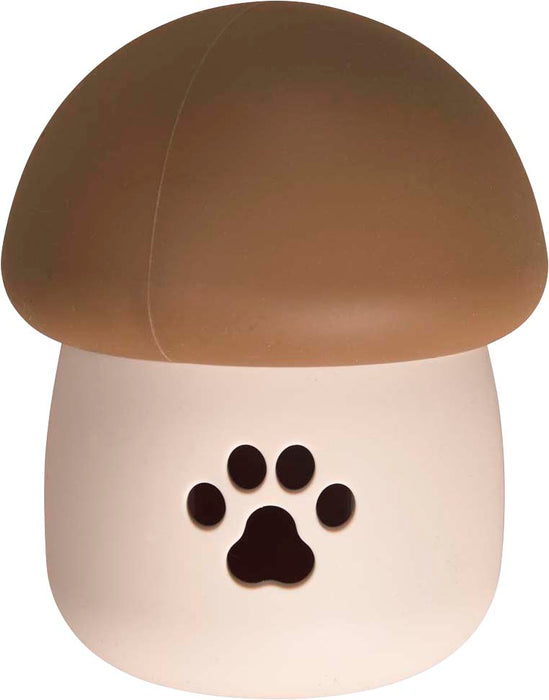 Spot Ethical Products Treat Tumbler Mushroom Rubber Dog Toy, 7 in