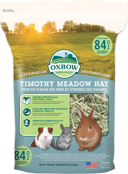 Oxbow Animal Health Timothy Meadow Hay, 84 oz