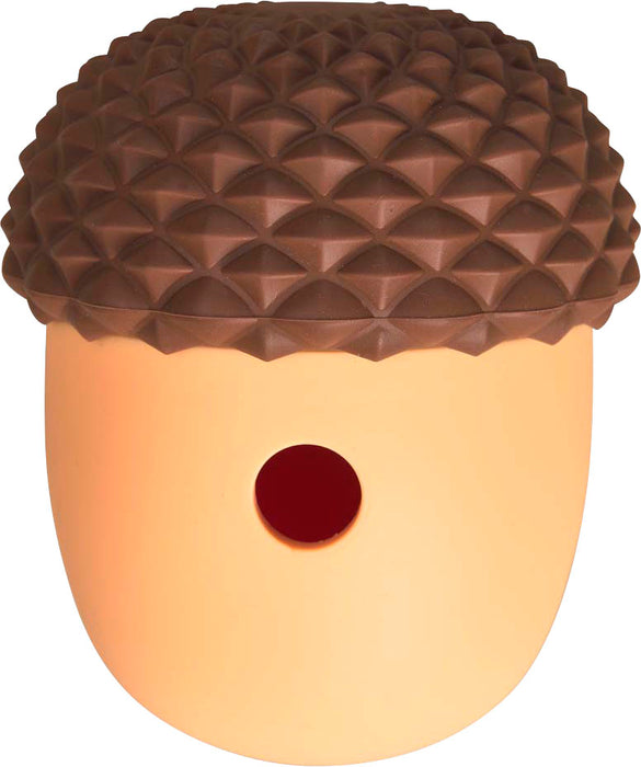 Spot Ethical Products Treat Tumbler Acorn Rubber Dog Toy, 5 in