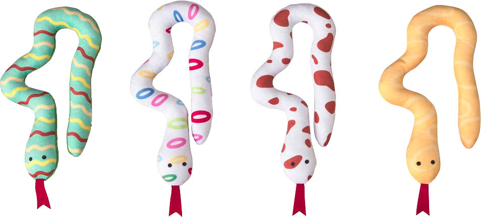Spot Ethical Pet Squiggly Snakes Cat Toy, Assorted, 10 inches