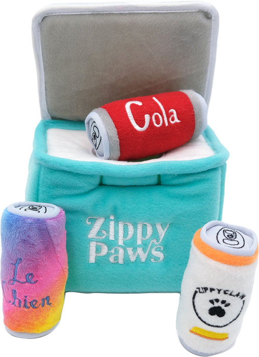 ZippyPaws Burrow Ice Chest Interactive Dog Toy