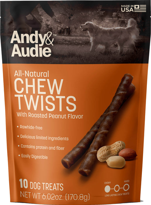 Andy & Audie Alternative Twist Chews For Dogs