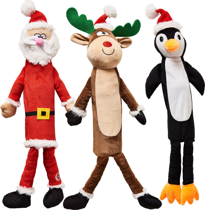 Ethical Pet Spot Holiday Bottle Toys Assortment, Assorted, 22 inches