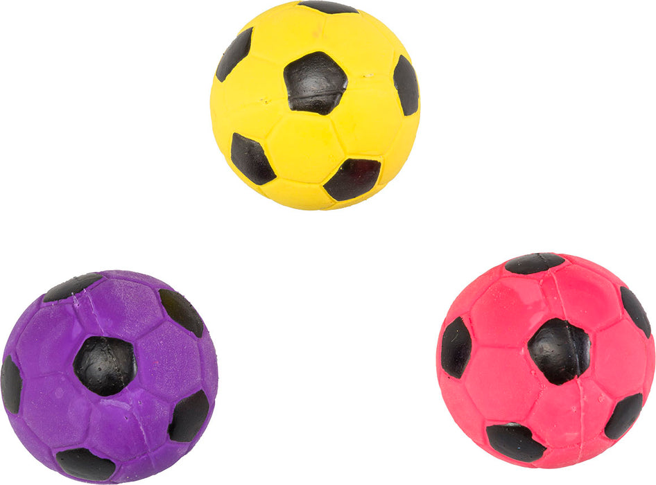 Spot Latex Soccer Ball Dog Toy, Assorted, 2 inches