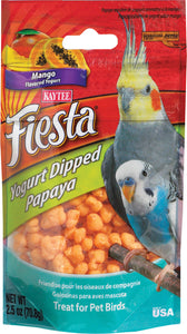 Fiesta Yogurt Dipped Papaya For Birds