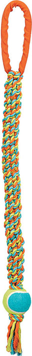 Chomper Rope & Tennis Ball Tug Toy