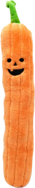 ZippyPaws Halloween Jigglerz Pumpkin Dog Toy, Large