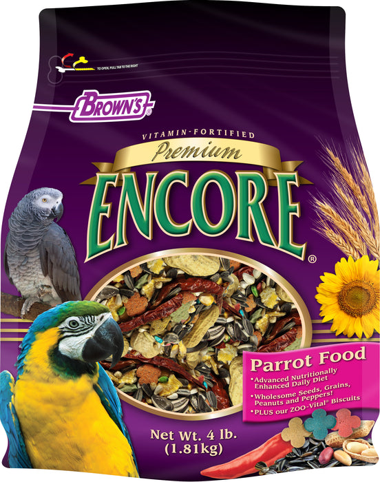 Encore Premium Parrot Food