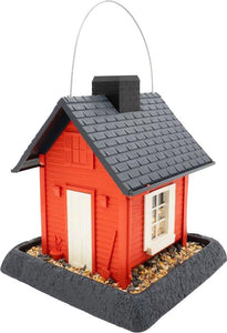 Fiesta Village Collection Cottage Bird Feeder