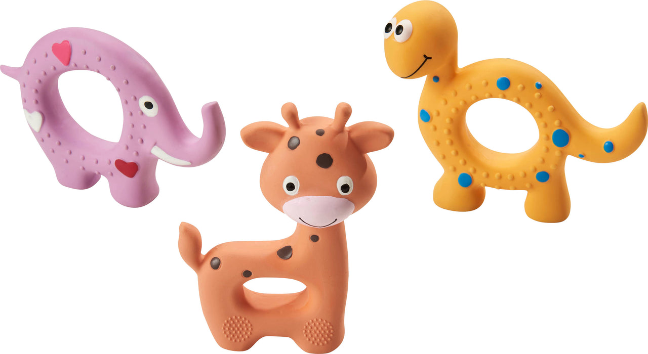 Spot Latex Rings Dog Toy, Assorted, 5 inches