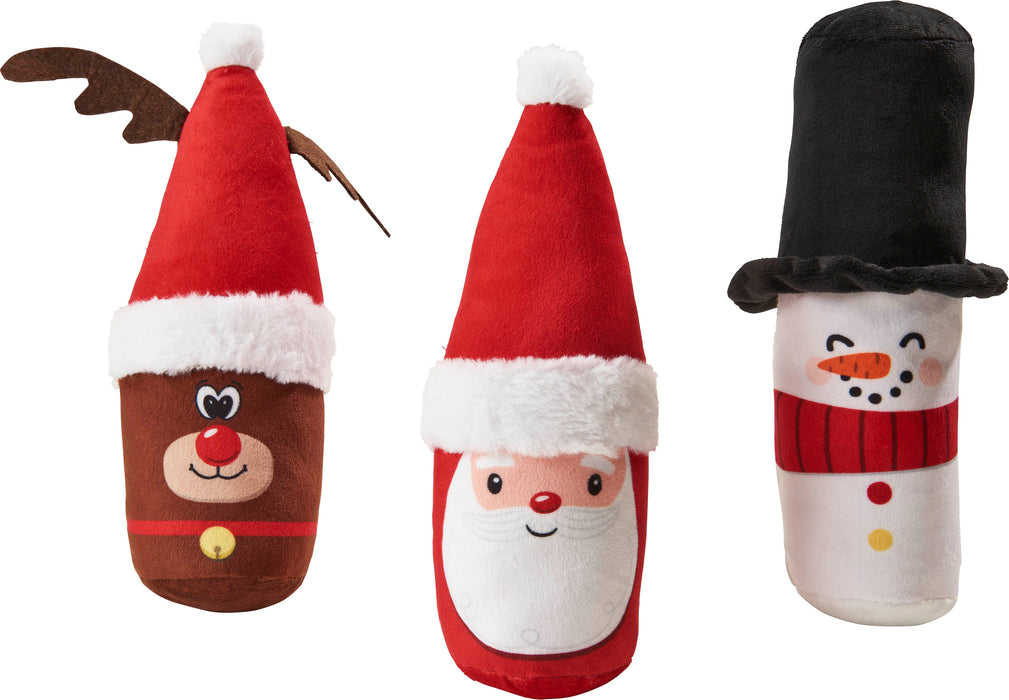Ethical Pet Spot Holiday Toobies Dog Toys Assorted, 11 inches