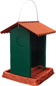 Village Collection Outhouse Bird Feeder