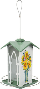 Country Cottage Metal Gazebo Bird Feeder