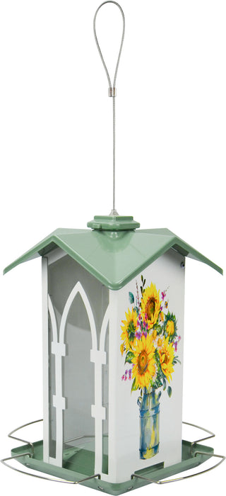 Country Cottage Metal Gazebo Bird Feeder