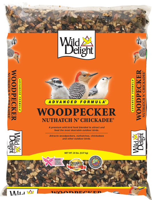 Wild Delight Woodpecker Nuthatch N Chickadee