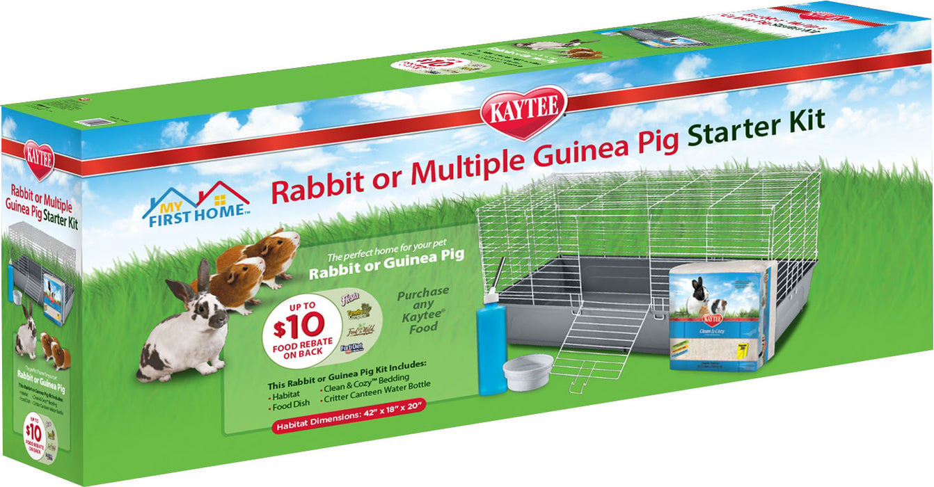 Kaytee My First Home Starter Kit Rabbit/Guinea Pig