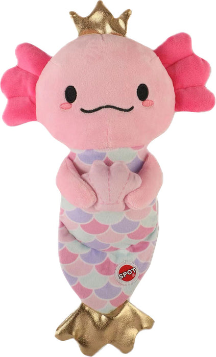 Spot Ethical Products Axolotl Plush Mermaid Dog Toy, 10 in