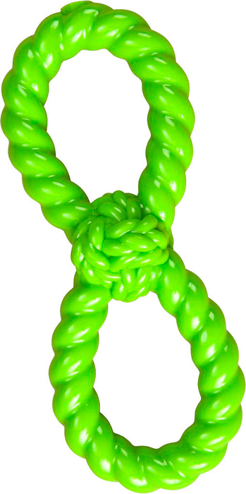 Spot Ethical Products Play Strong Flex Figure-8 Rubber Dog Toy, 10 in