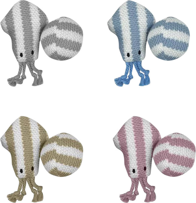 Spot Ethical Pet Snugglers Squid and Ball Cat Toy, Assorted, 2-Pack