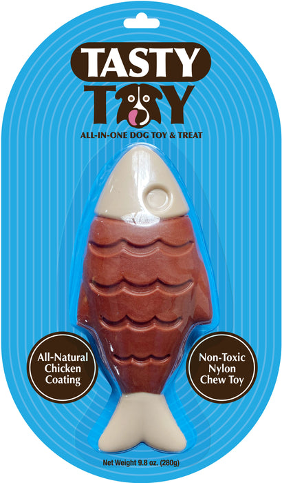 Tasty Toy Fish Dog Chew Toy