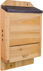 Triple Chamber Bat House