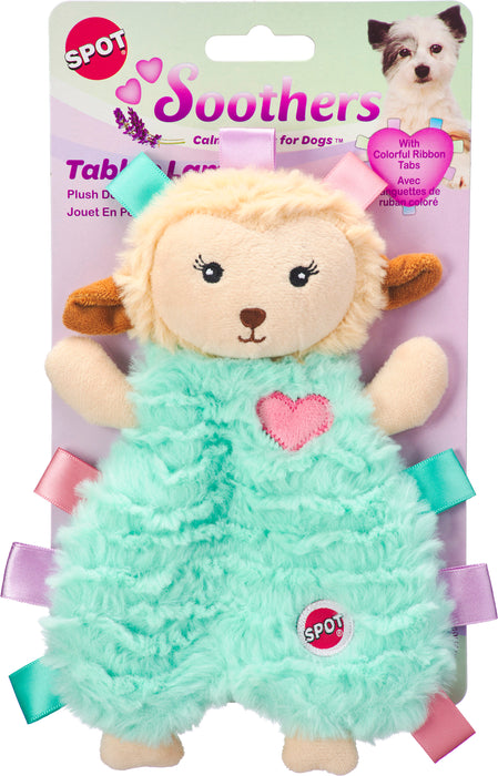 Ethical Pet Soothers Tabbie Lambie Assorted Plush Dog Toy, 12 in