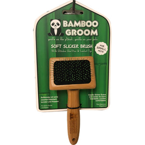 Bamboo Groom Soft Slicker Brush