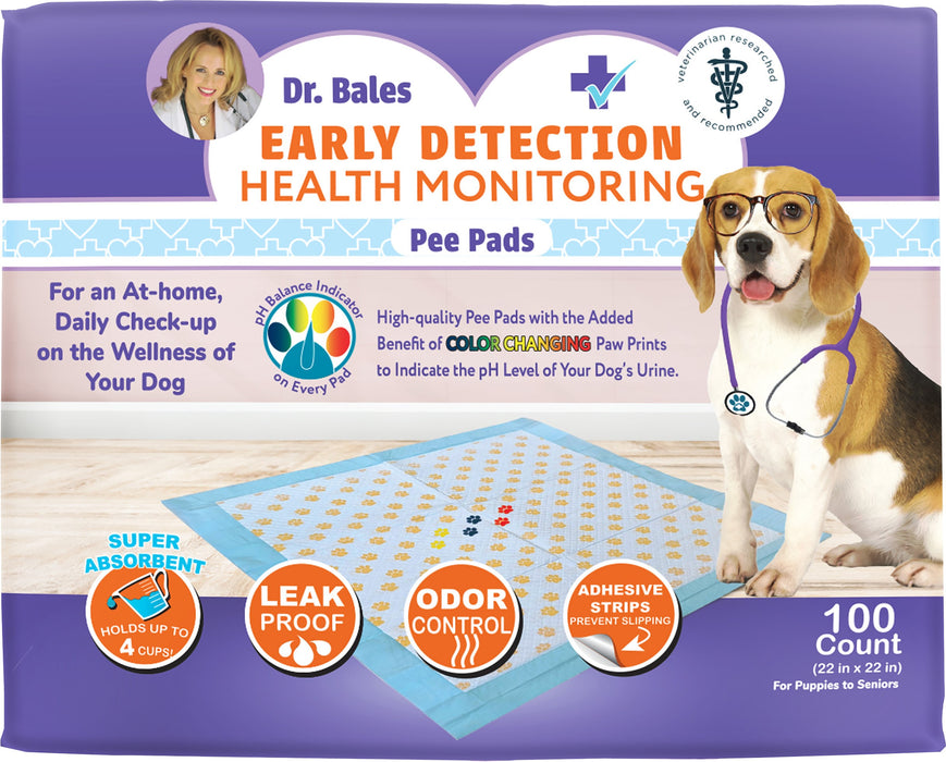 Spot Dr. Bales Health Monitoring Puppy Pee Pads, 100-Pack