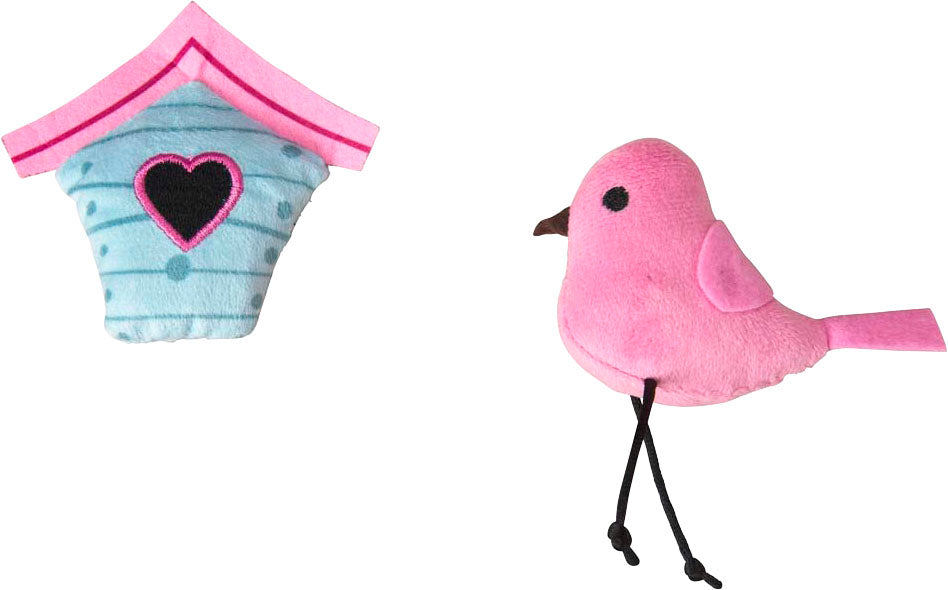 Spot Ethical Products Birds and Homes Cat Toy, Assorted, 2-Pack