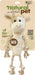 Natural Pet Cow Plush W/Rope Dog Toy