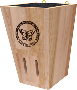 Monarch Butterfly Shelter & Wood Planter