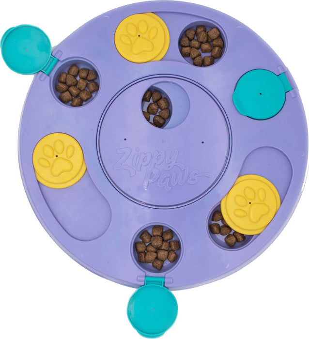 ZippyPaws Smartypaws Puzzler Dog Toy, Purple