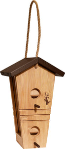 Ultimate Renewable Bamboo Tall Hopper Feeder