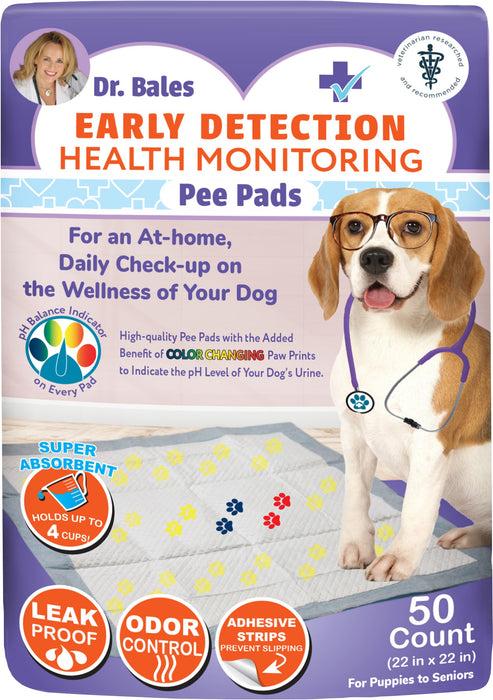 Spot Dr. Bales Health Monitoring Puppy Pee Pads, 50-Pack