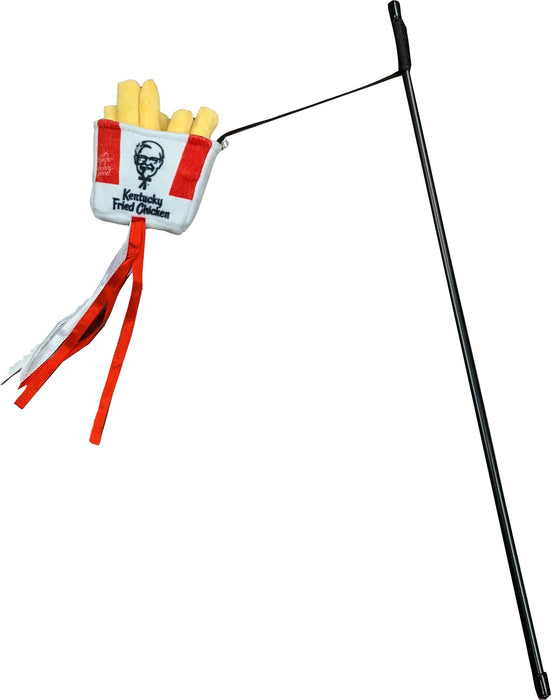 Spot KFC Fries Wand with Catnip Cat Toy